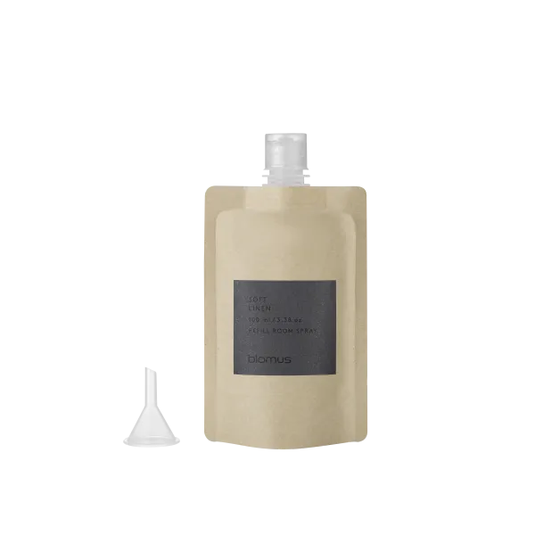 blomus FRAGA Raumspray Nachfüllset Soft Linen 100 ml – Holz
