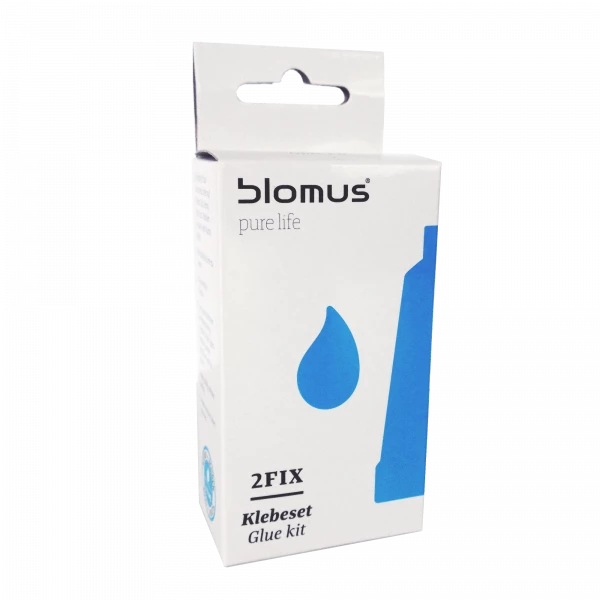 blomus 2FIX Klebeset – Wandmontage ohne Bohren