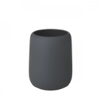 blomus SONO Zahnputzbecher aus Keramik mit Silikon