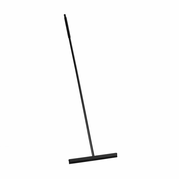 blomus MODO Bodenwischer – Bambus & Stahl, mit Wandhalterung