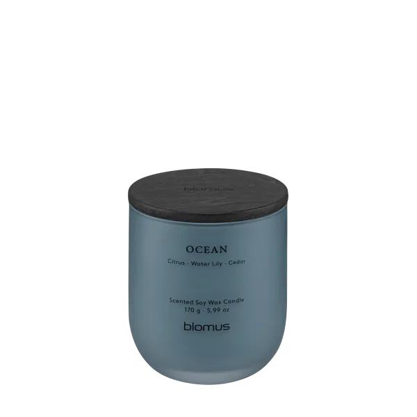blomus TUOKSU Duftkerze Ocean – Maritime Frische, 35h