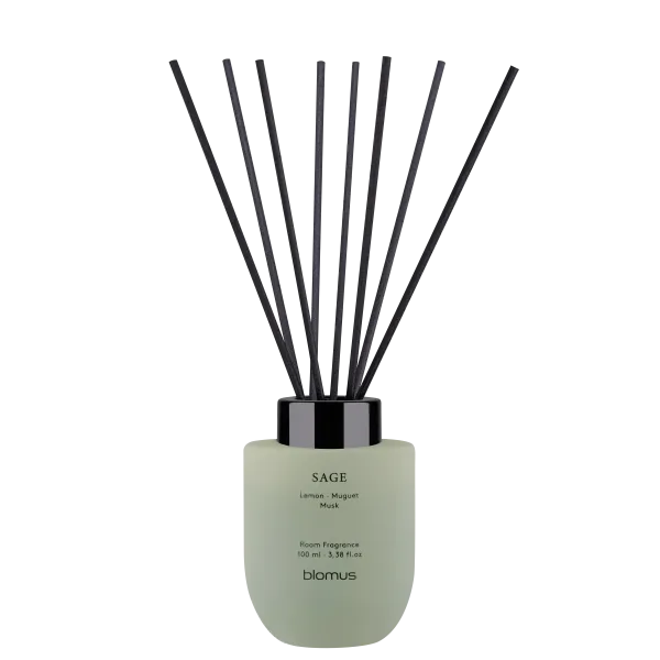 blomus TUOKSU Raumduft-Diffusor Sage – Glas, 100 ml