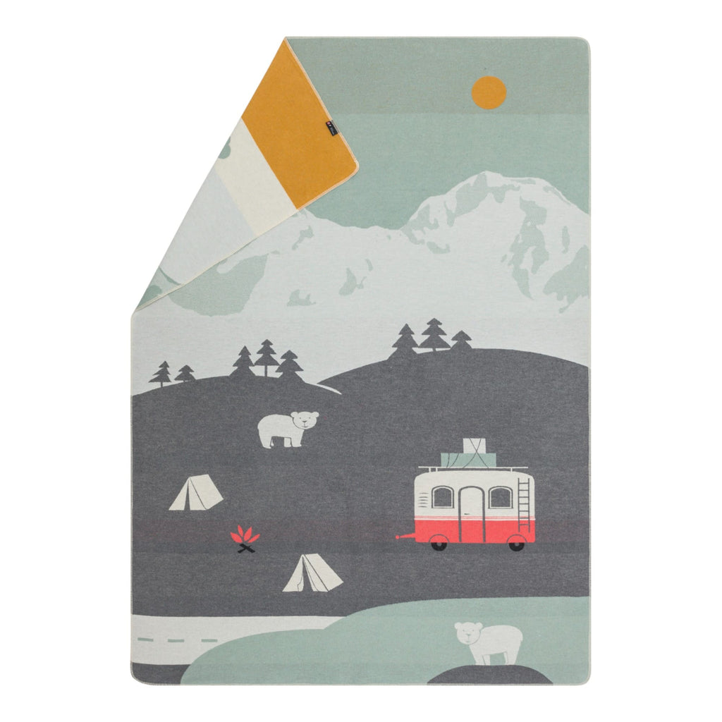 David Fussenegger JUWEL Camping Kinderdecke 140x200 cm – Wolle
