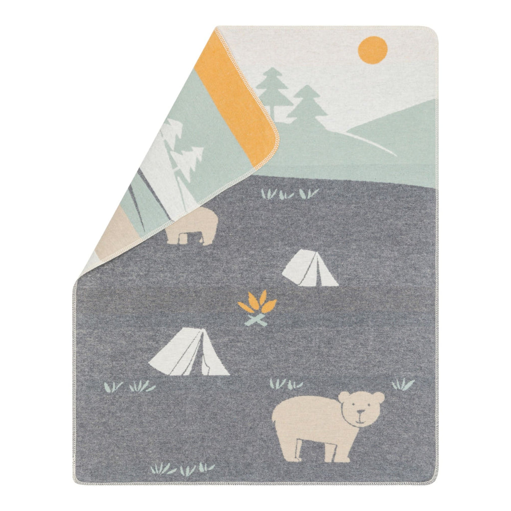 David Fussenegger JUWEL Camping Baby- und Kinderdecke – Wolle