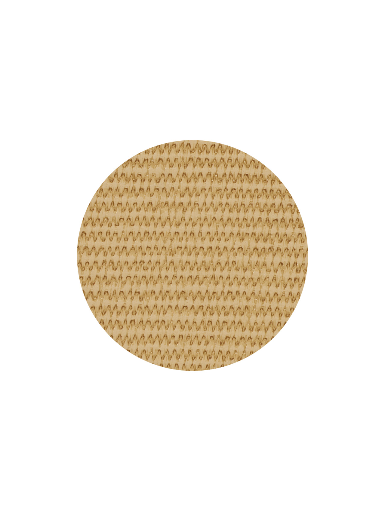 ASA sisal optic rough Glas-Untersetzer rund 4er Set