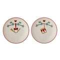 Bloomingville Yule Teller Steingut 2er- Set