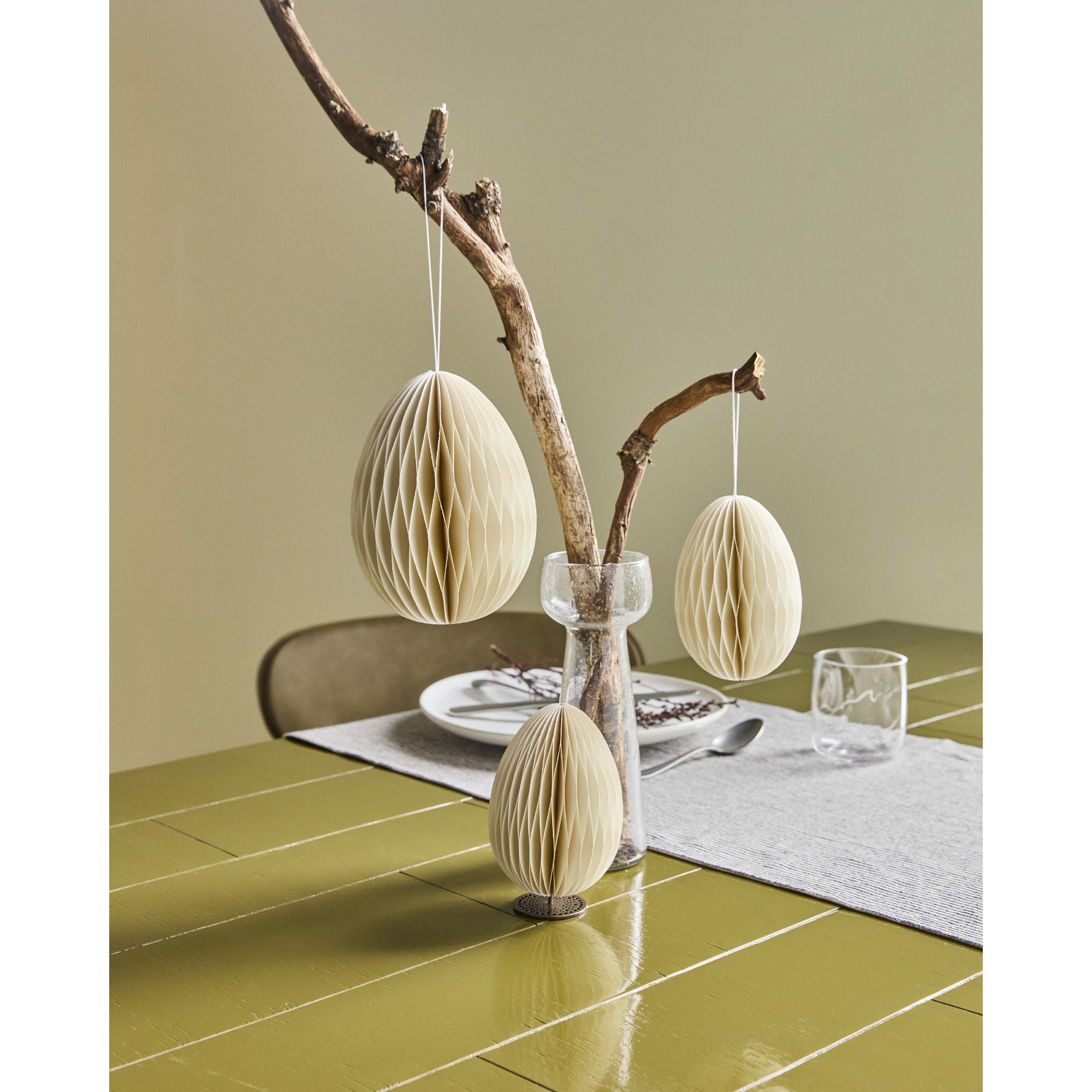 House Doctor Eggs Osterschmuck Eier 2er Set