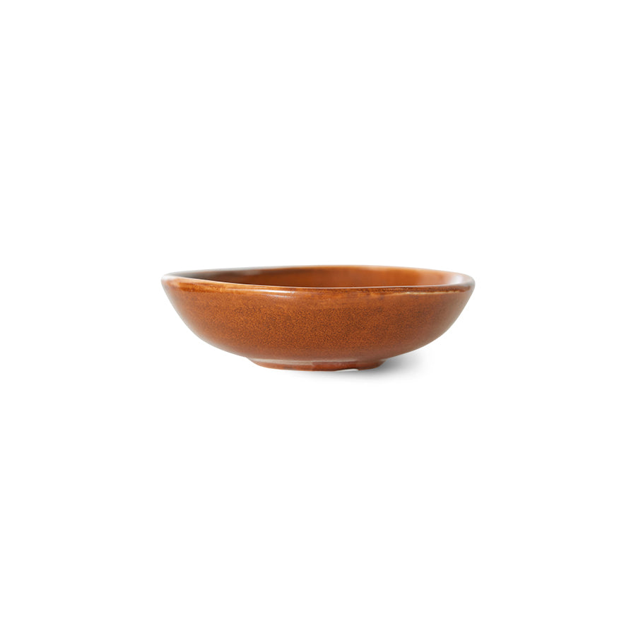HKliving Chef Ceramics Dessertschale – Porzellan, burned orange