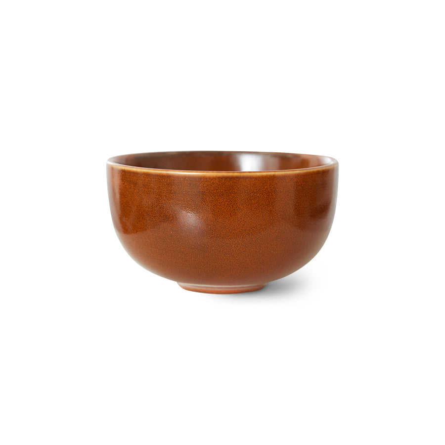 HKliving Chef Ceramics Schüssel - Burned Orange – Porzellan