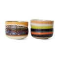 HKliving 70's ceramic Dessertschale 4er-Set