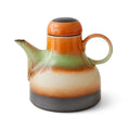 HKliving 70's Ceramics Kaffeekanne – Steinzeug Retro-Design