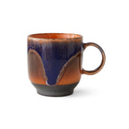 HKliving 70's Ceramic Brazil Kaffeetasse – Retro Steinzeug