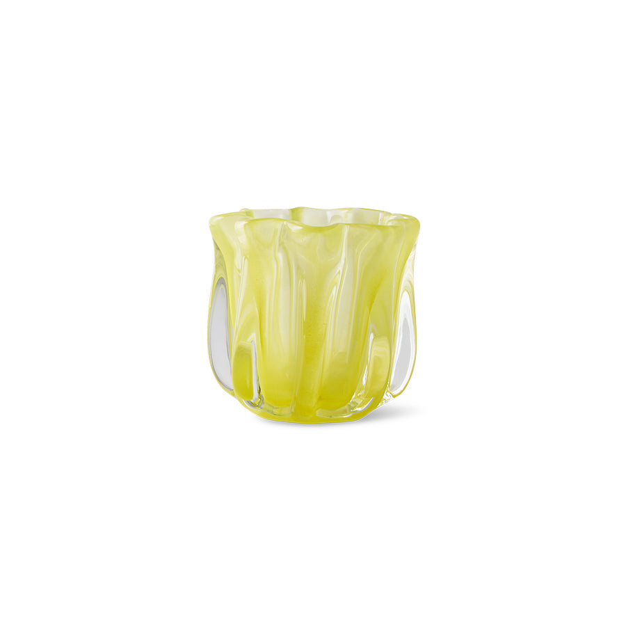 HKliving Coralla Kerzenhalter lime – Teelichthalter