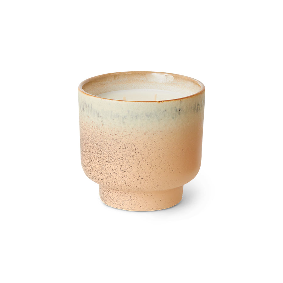 HKliving 70's Ceramics Vancouver Duftkerze – Steinzeug, ca. 50 Std.