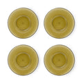 HKliving 70s Glassware Untertasse - 4er-Set Glas