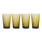 HKliving 70's Glassware Teeglas – 4er-Set aus Buntglas