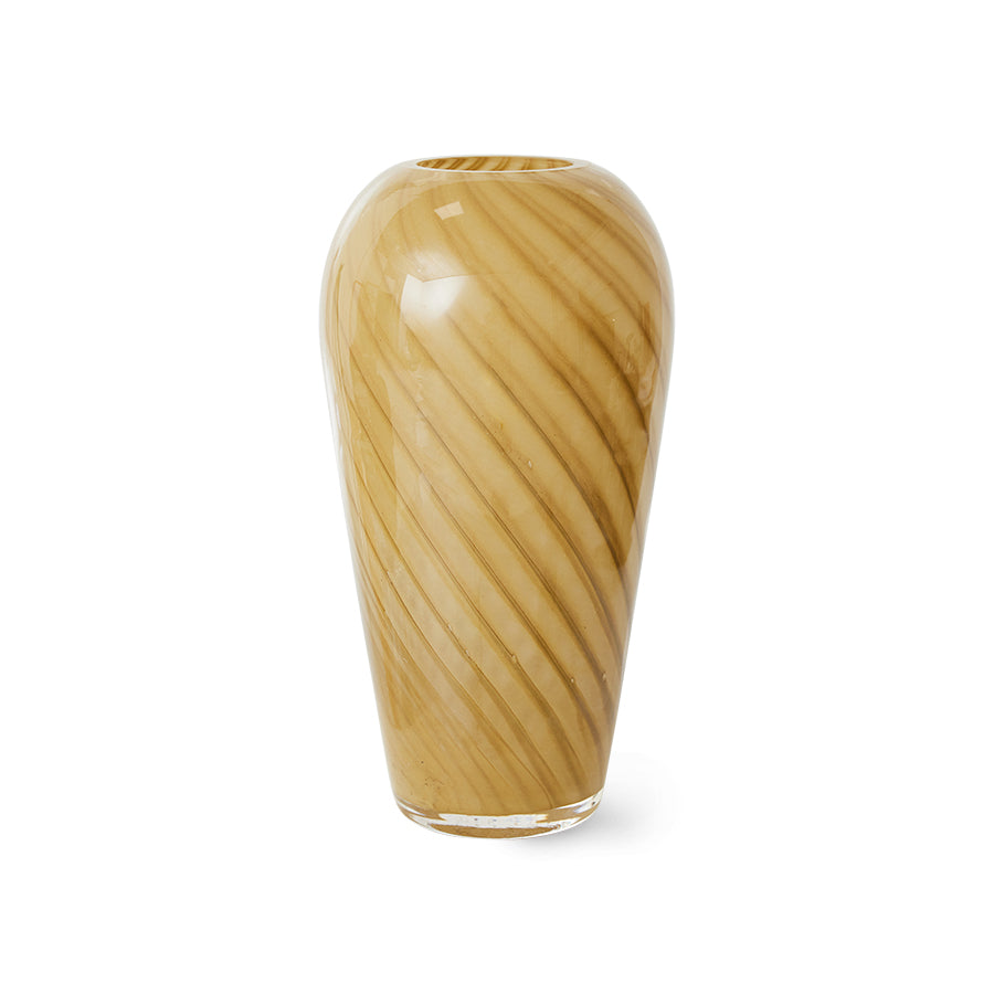HKliving Mochi Glas-Vase - mundgeblasen
