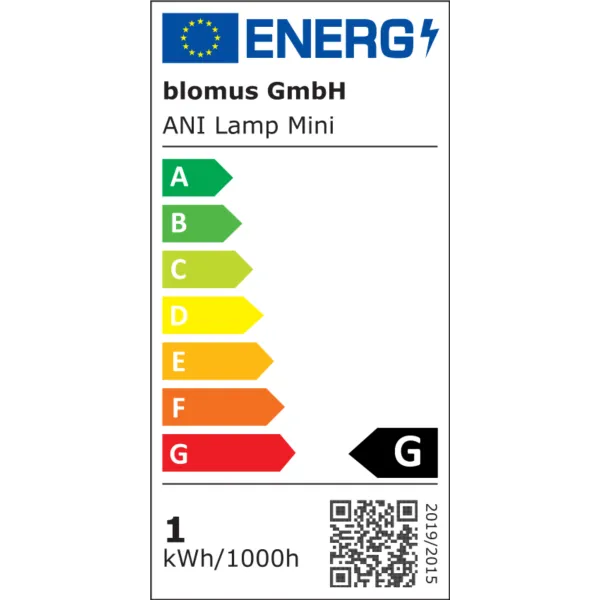 blomus ANI LAMP MINI Akku-Leuchte – Aluminium, Indoor/Outdoor