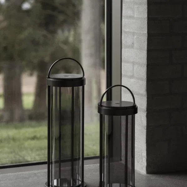 blomus MITURO Akku-LED-Leuchte Indoor/Outdoor – Aluminium, IP54