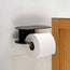 Toilettenpapierhalter ohne Bohren mit Ablage ORBI