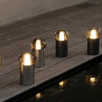 blomus IRIS Mobile LED-Leuchte – Glas & Aluminium, IP54