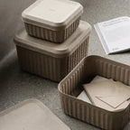 blomus REDO Aufbewahrungsbox S – recycelter Papierzellstoff