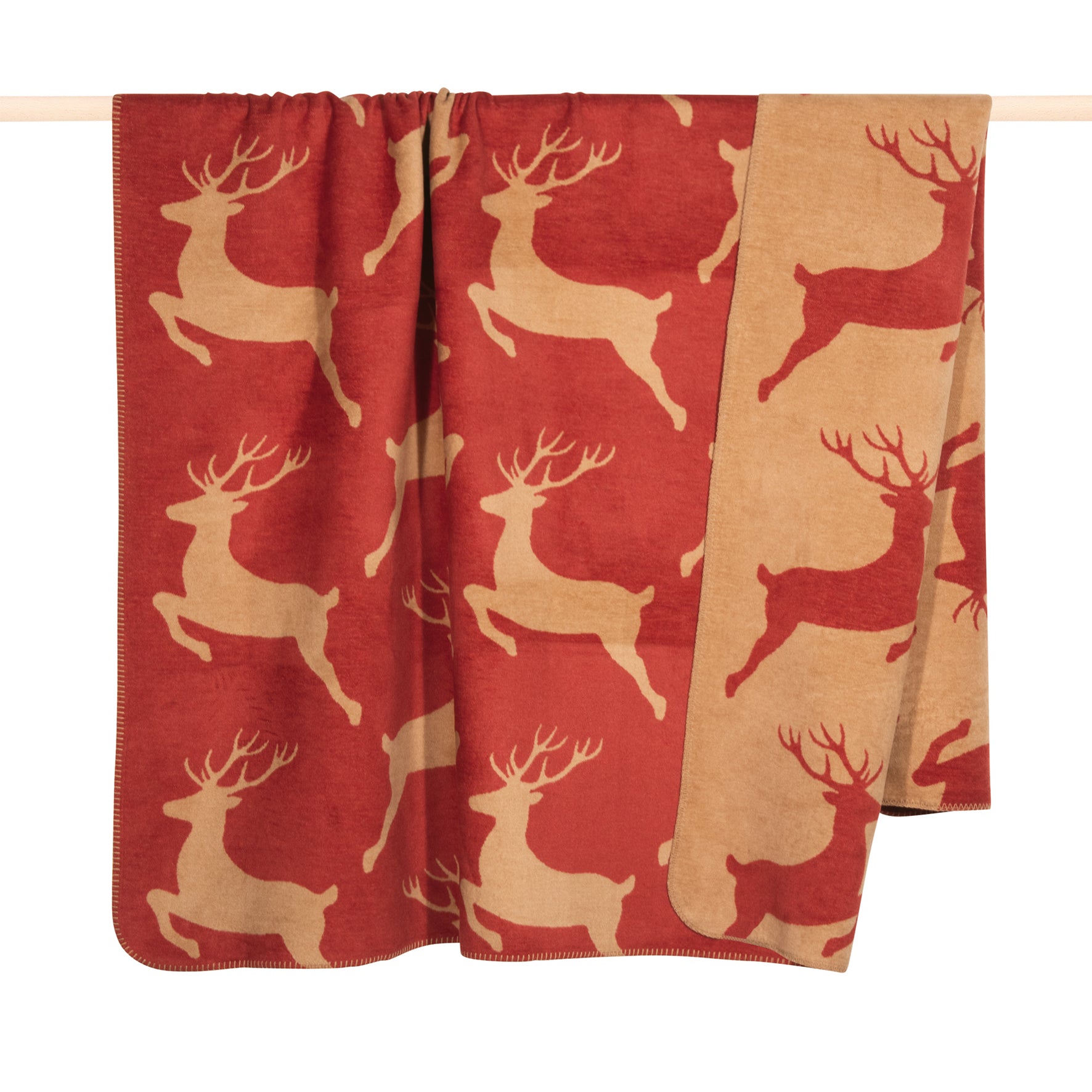 pad BOUNCER Wendedecke – Wendeplaid mit zwei Looks