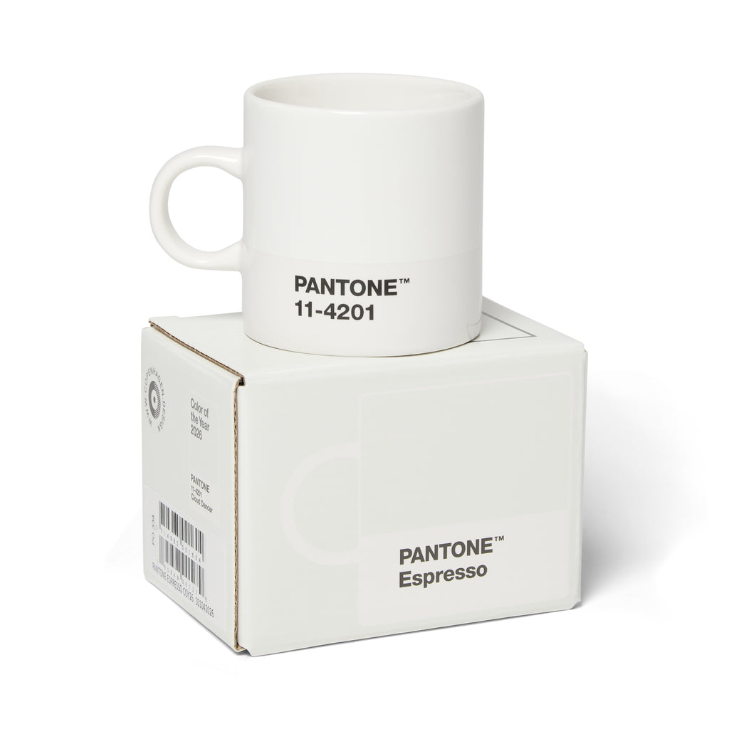 Pantone Porzellan Espressotasse Color of the Year 2026
