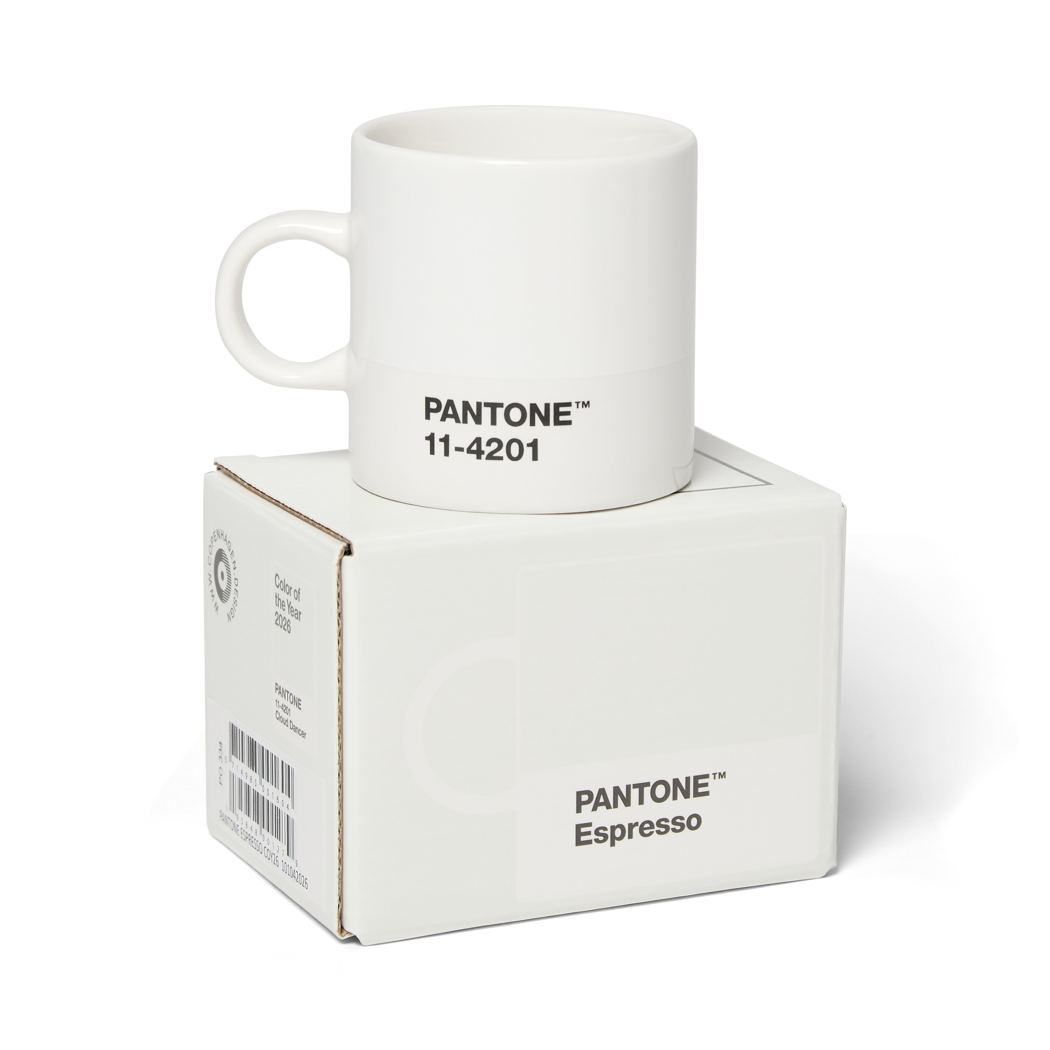 Pantone Porzellan Espressotasse Color of the Year 2026