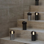 blomus IRIS Mobile LED-Leuchte – Glas & Aluminium, IP54