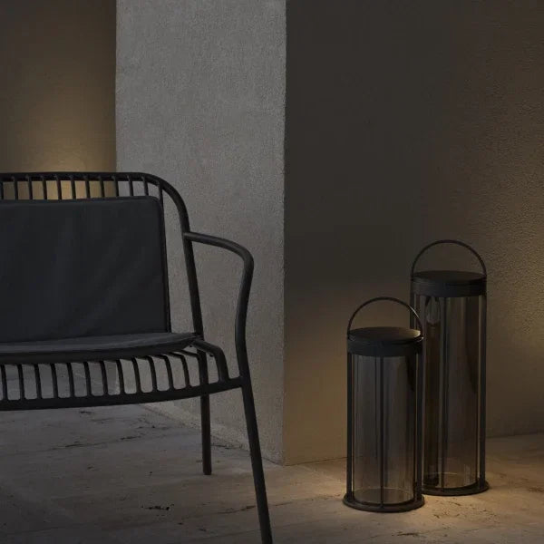 blomus MITURO Akku-LED-Leuchte Indoor/Outdoor – Aluminium, IP54