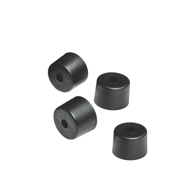 blomus GROW Möbelfüße 4er-Set – Kunststoff, Schwarz