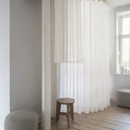 blomus KUON Pouf – Polyamid-Mischgewebe, Sitzhocker
