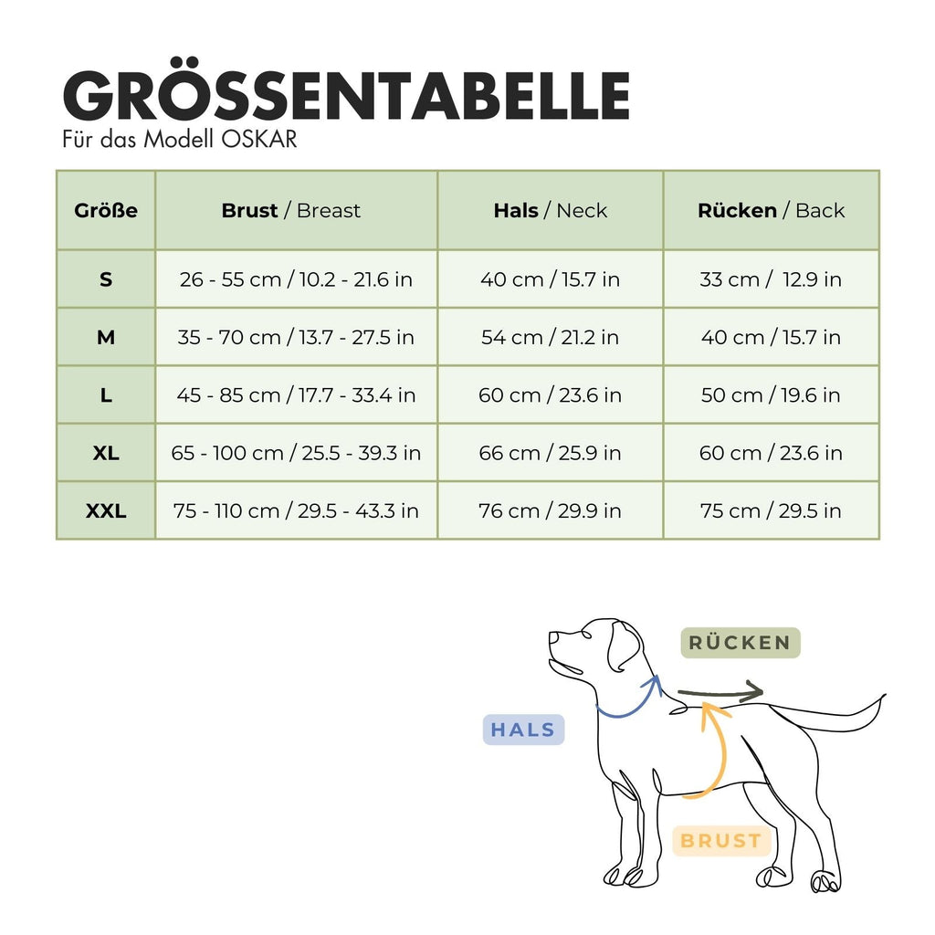 Hunderegenmantel OSKAR Olive