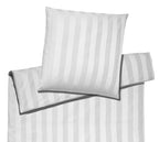 elegante Noblesse Kopfkissenbezug – Jacquard-Satin