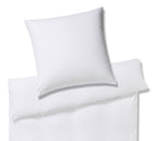 elegante Solid Stripe Kopfkissenbezug