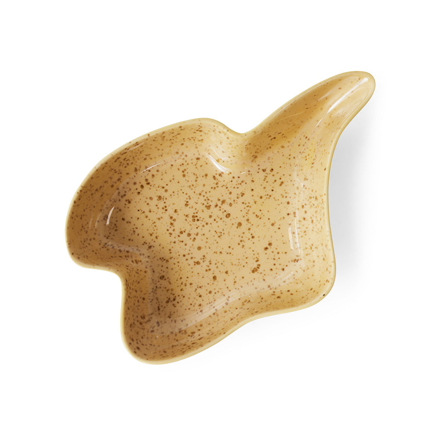 HKliving Shell Ceramics Servierplatte – Steinzeug, organisch