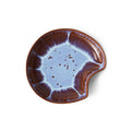 HKliving Shell Platte Sienna – Steinzeug, Ø 21 cm