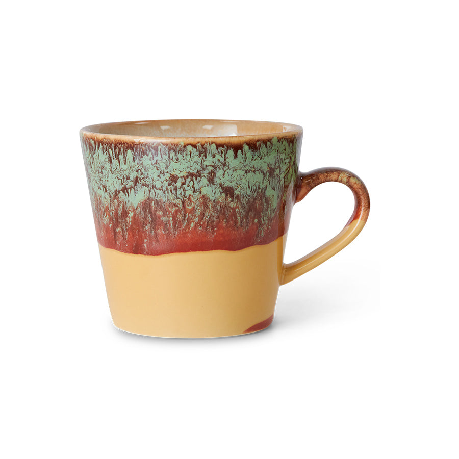 HKliving 70's Ceramics Cappuccino Tasse