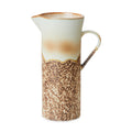 HKliving 70's Ceramics Bomb Krug – Steingut-Krug 1,25 L