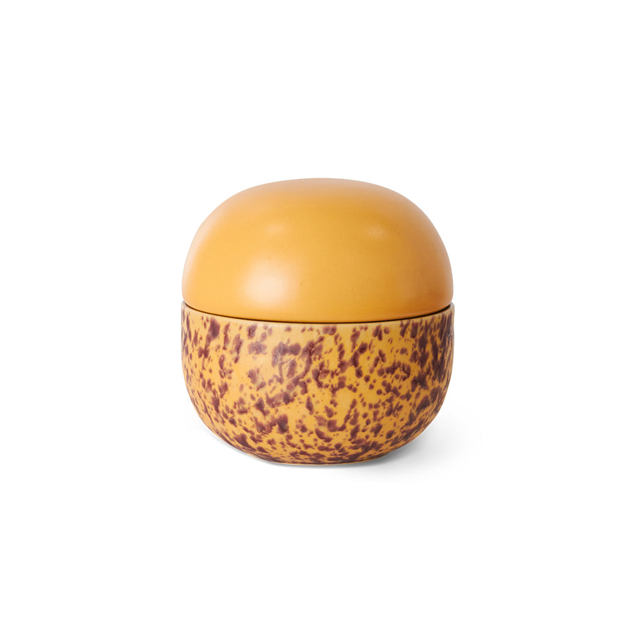 HKliving 70's Ceramic Zuckerdose – Keramik Zuckerdose Retro