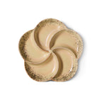 HKliving 70's Ceramics Snack Tablett – Steinzeug mit Unterteilungen