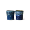 HKliving 70's Ceramics Van Gogh Mug Tassen 2er Set