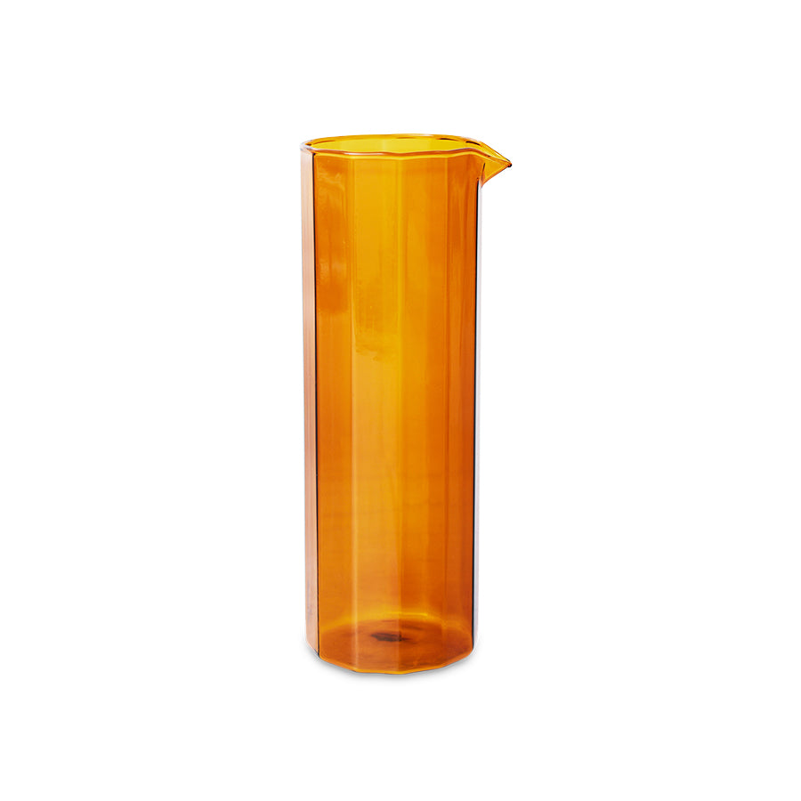 HKliving Sunlit Karaffe – Borosilikatglas, modern