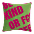 pad LETTERS Kissenhülle „Be kind“ – Statement-Kissen