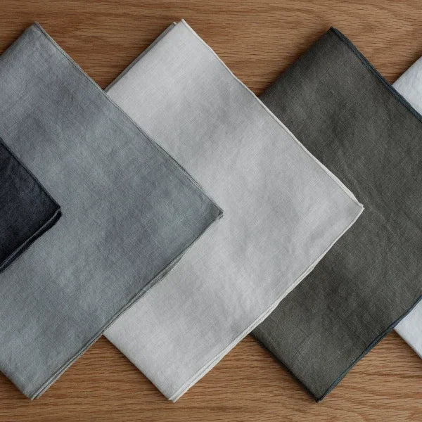 blomus LINEO Serviette aus Leinen – maschinenwaschbar