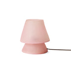 HKliving Glassfiber Tischlampe – atmosphärisches Licht