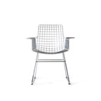 HKliving Wire Armchair Stuhl mit Armlehnen - Metall