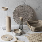 blomus OOLONG Untersetzer aus Edelstahl mit Silikon