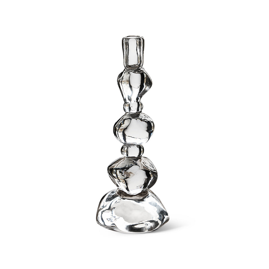 HKliving by Nienke Sikkema Kerzenhalter – Glas, skulptural